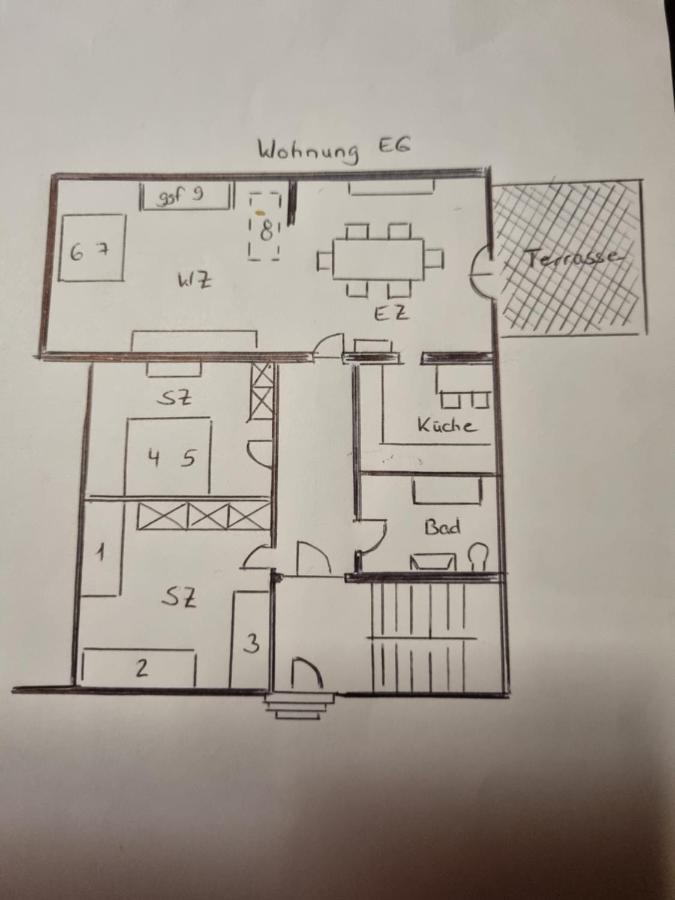 Ferienwohnung Toge Wadgassen エクステリア 写真